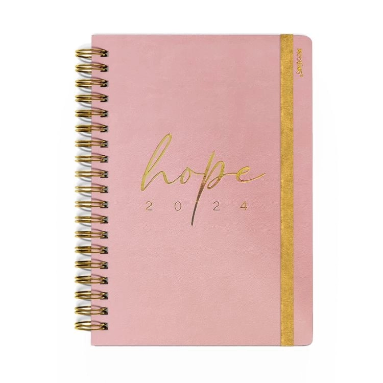 Agenda Mooving 2024 Hope Día Por Página 16.5x22 cm Art.1414242
